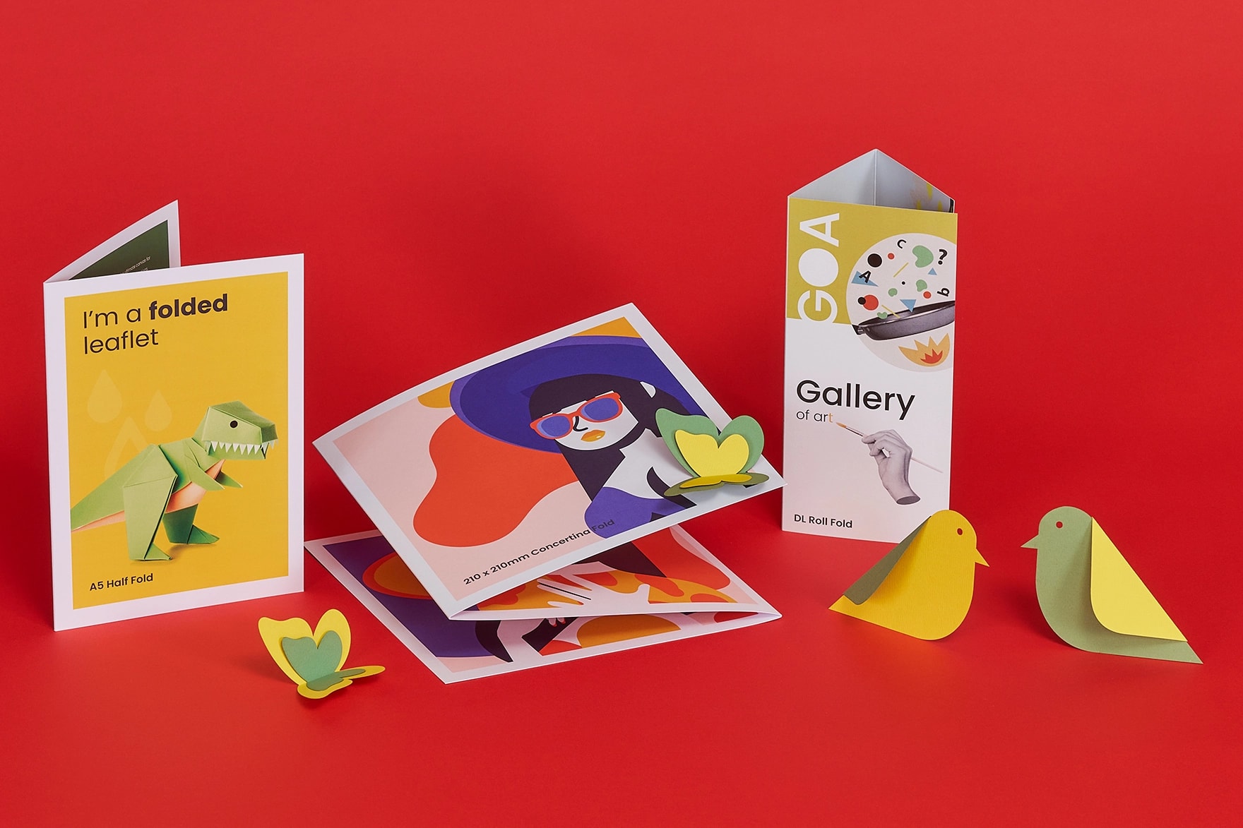 folded-leaflets