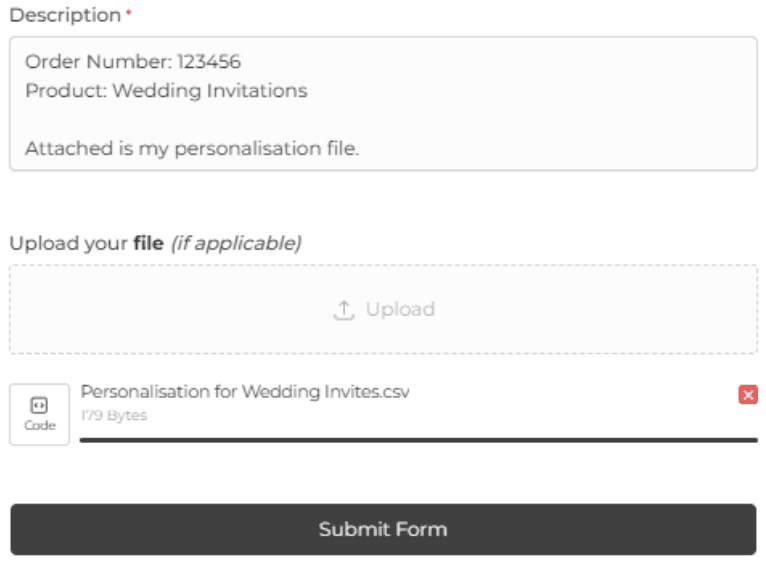 Personalisation - WTTB