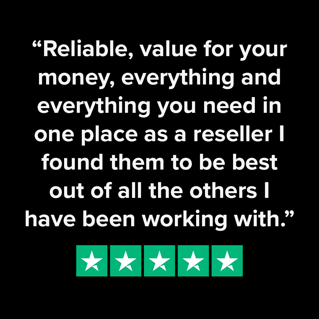 A cheerful customer commends WTTB for providing all necessary resources for print resellers