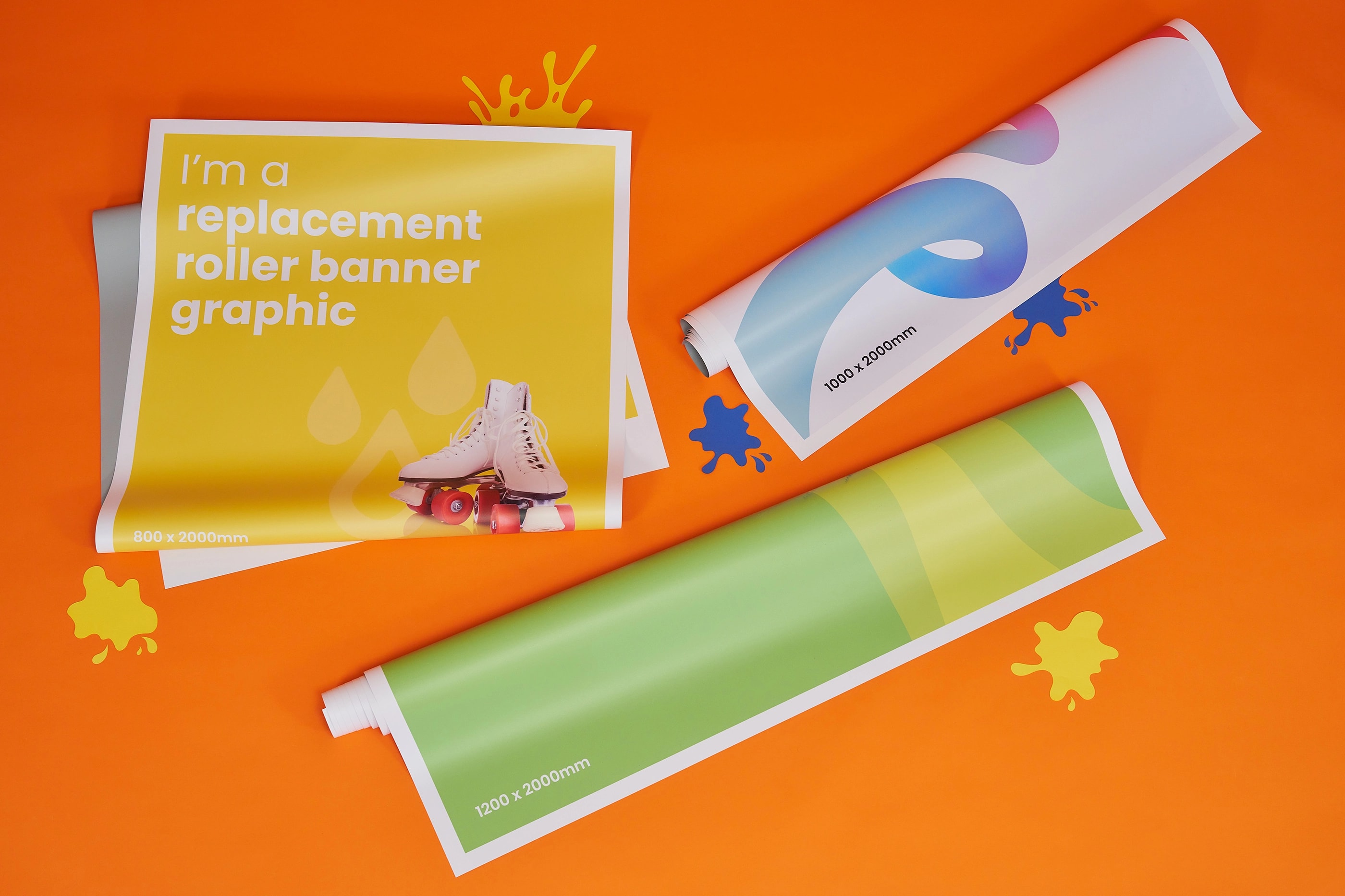 replacement-roller banner-graphics