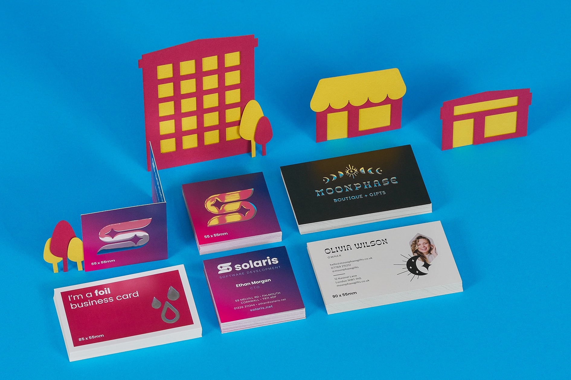 Foil-business-cards