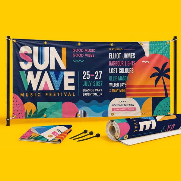 SUNWAVE FESTIVAL: July 25-27, 2027, Seaside Park, Brighton. Tickets: sunwavefest.co.uk.
