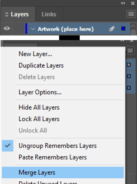 Flattening in InDesign