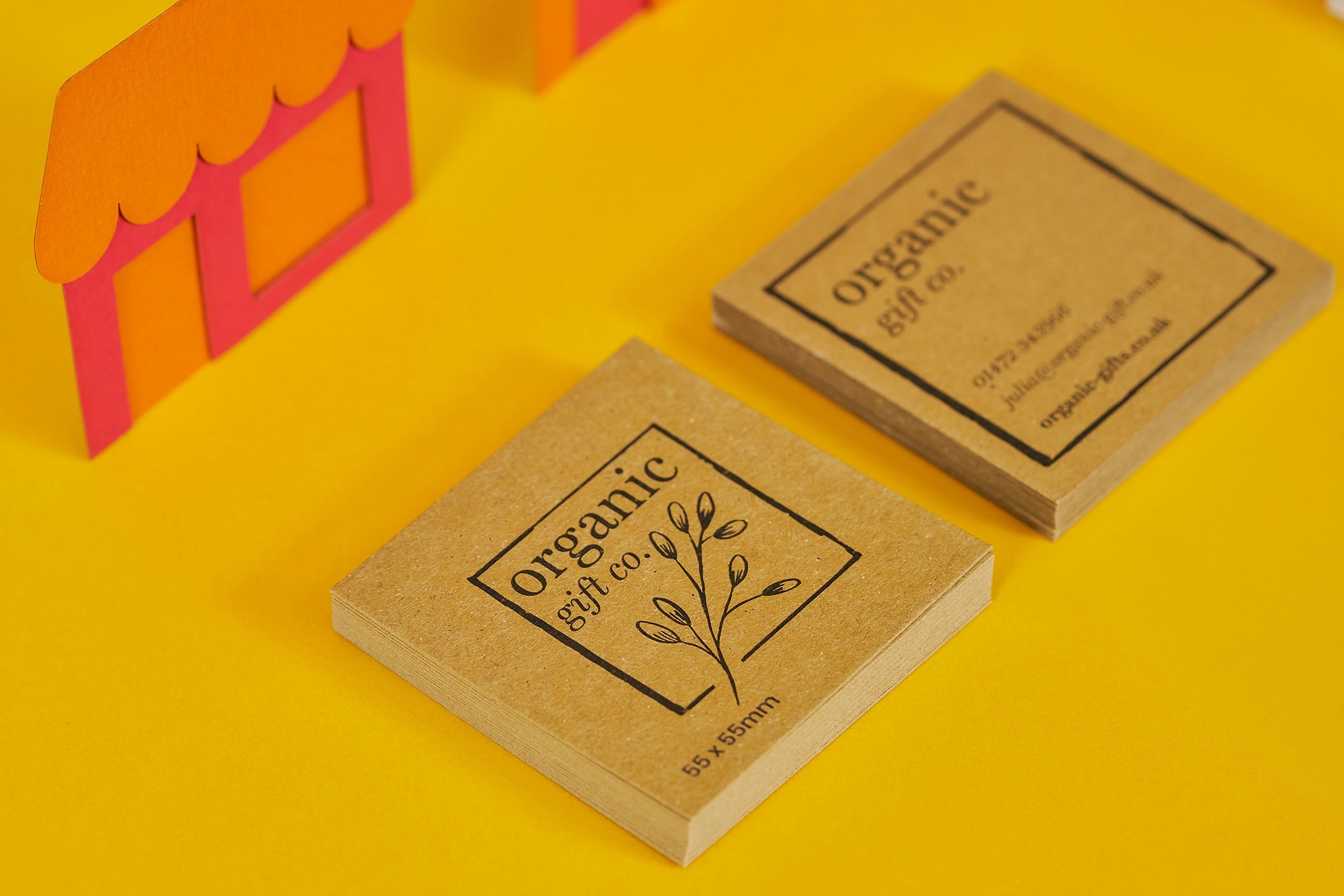 Kraft Business Card