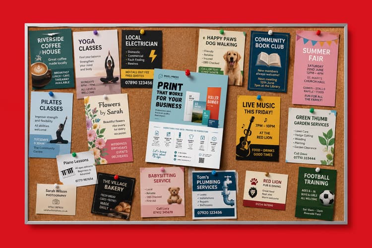 Notice Boards: Local Print Opportunities for Resellers | WTTB